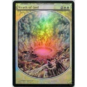  Magic the Gathering   Wrath of God   Foil Textless Player 