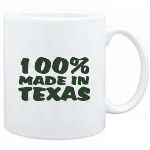  Mug White  100% MADE IN Texas  Usa States Sports 