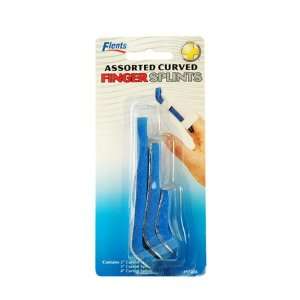  Assorted Curved Finger Splints: Health & Personal Care