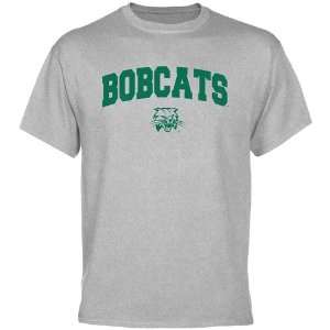  Ohio University Bobcat T Shirt  Ohio Bobcats Ash Mascot 