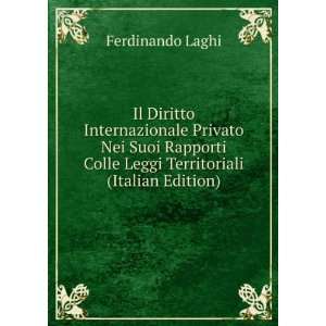   Territoriali (Italian Edition) Ferdinando Laghi  Books