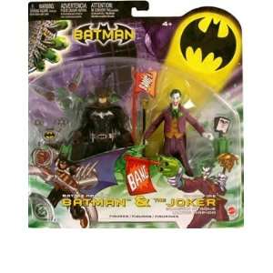   Batman Battle Armor Batman & Quick Fire Joker Action Figure 2 P Toys