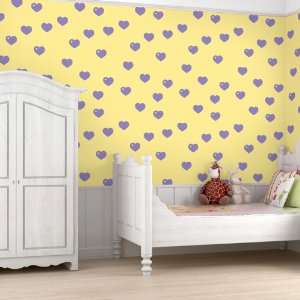  WallCandy   Hearts Temporary Wallpaper: Home Improvement