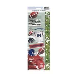  Paper House Cardstock Stickers   Football Arts, Crafts 