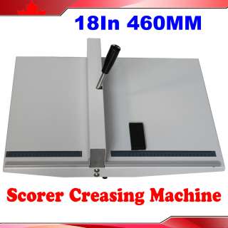 Manual 18 460MM Paper Scoring Creasing Machine Scorer Creaser 