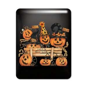   Black Halloween Lets Boogie Jack o Lantern Pumpkin 
