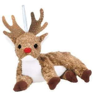  TY Jingle Beanie Baby   ROXIE the Reindeer: Toys & Games
