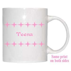  Personalized Name Gift   Teena Mug: Everything Else