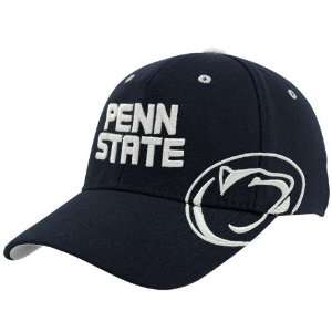   State Nittany Lions Navy Blue Bootleg One Fit Hat: Sports & Outdoors