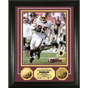  Santana Moss 24KT Gold Coin Photo Mint