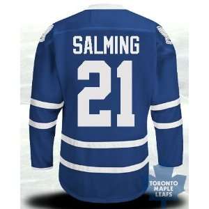 EDGE Toronto Maple Leafs Authentic NHL Jerseys #21 Borje Salming Home 