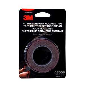  3M 03609 Scotch Mount 1/2 x 5 Molding Tape   24 Roll 