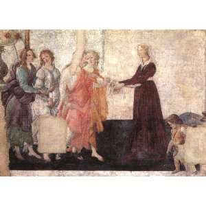   Painting from Villa Lemmi 1, By Botticelli Sandro 