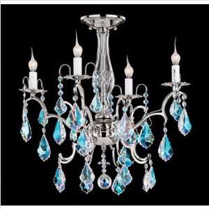   10 Volcano Topaz Versailles Chandelier 4Lt Volcano