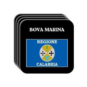 Italy Region, Calabria   BOVA MARINA Set of 4 Mini Mousepad Coasters