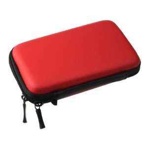   New Nintendo 3DS Protect Protective Hard Case Pouch Red Electronics