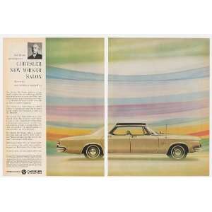   Chrysler New Yorker Salon Gold 2 Page Print Ad (23548)