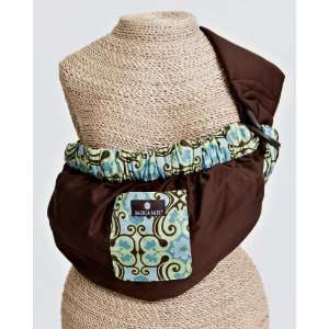  Baby Balboa Brown & Blue Floral Trim: Baby