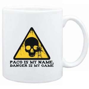  Mug White  Paco is my name, danger is my game  Male 