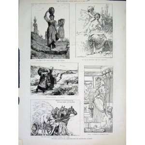 Paris Salon Catalogue Illustrations Fine Art 1882 Print