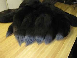 Tanned Silver Fox Tails / Trapping Fur Coats/Fur Tint  