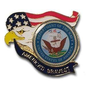  Americas Bravest U.S. Navy Pin 