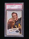 1952 BOWMAN LARGE #20 LYNN CHANDNOIS PSA 8 OC FOOTBALL 