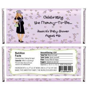   Be Caucasian   Personalized Candy Bar Wrapper Baby Shower Favors Baby