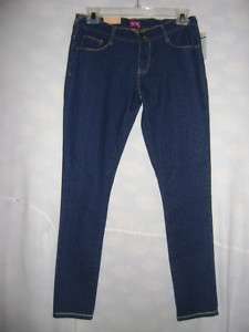 Nw~Ladies JrsTyte Jeans Super Skinny 9 Blue Jean Pants  
