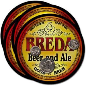 Breda, IA Beer & Ale Coasters   4pk 