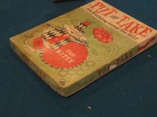 Vintage PUT AND TAKE Classic Game of Chance 1956  