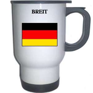  Germany   BREIT White Stainless Steel Mug: Everything 