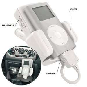  3 in One Apple iPod MP3 Player Car Dock FM Transmitter 