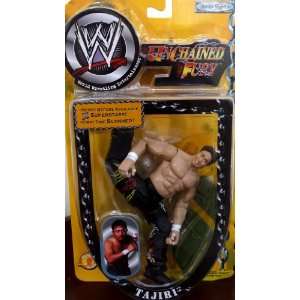  TAJIRI WWE Unchained Fury Yellow Carded Figure Toys 