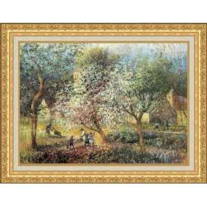   Au Jardin Potager by Jeanette Leuers   Framed Artwork