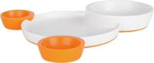 BOON GROOVY INTERLOCKING PLATE AND BOWL SET  