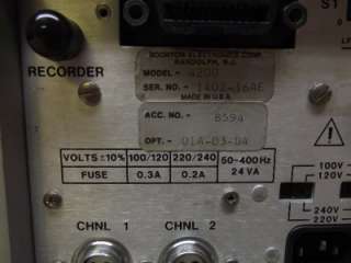 BOONTON RF MICROWATTMETER MODEL 4200 OPT. 01A 03 04  