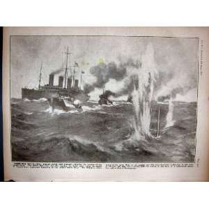  1917 WW1 Mcadoo Pershing Herbert Marines American Ship 