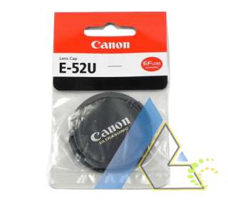 CANON 52mm Snap On Ultrasonic Lens Cap 52 E 52U E52U  