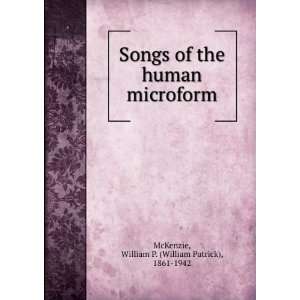   microform: William P. (William Patrick), 1861 1942 McKenzie: Books