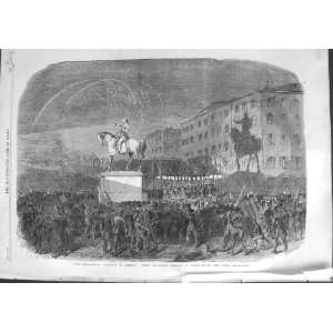  1864 AMERICA PRESIDENT MCLELLAN UNION SQUARE NEW YORK 