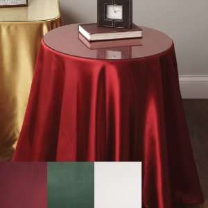 Satin 70 Round Tablecloth, 70 Round Tablecloth 