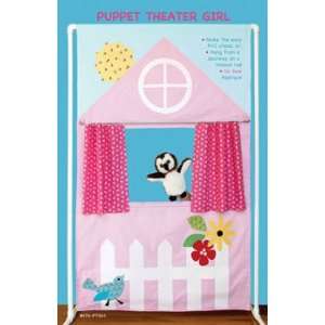  Puppet Theater Girl Pattern by Cottage Rose: Arts, Crafts 