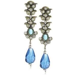  Taara Mughal Collection Blue Topaz Earrings Jewelry