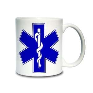  Star of Life, Medical Symbol, Coffee Mug 