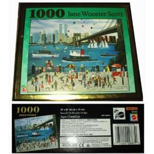   Brooklyn Bridge 1000 Piece Jade Wooster Scott Puzzle Toys & Games