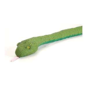   Palm Viper: Organic Cotton 4.5 foot long Stuffed Snake Toy: Toys