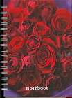 ROSES Mini Lined Blank Journal Hardcover Spiral Bound