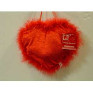  MARABOU TRIM PILLOW (RED HEART): Everything Else