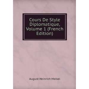   Volume 1 (French Edition) August Heinrich Meisel  Books